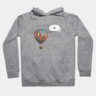 Air Balloon Aircraft Travelling Wings Vintage Sky Hoodie